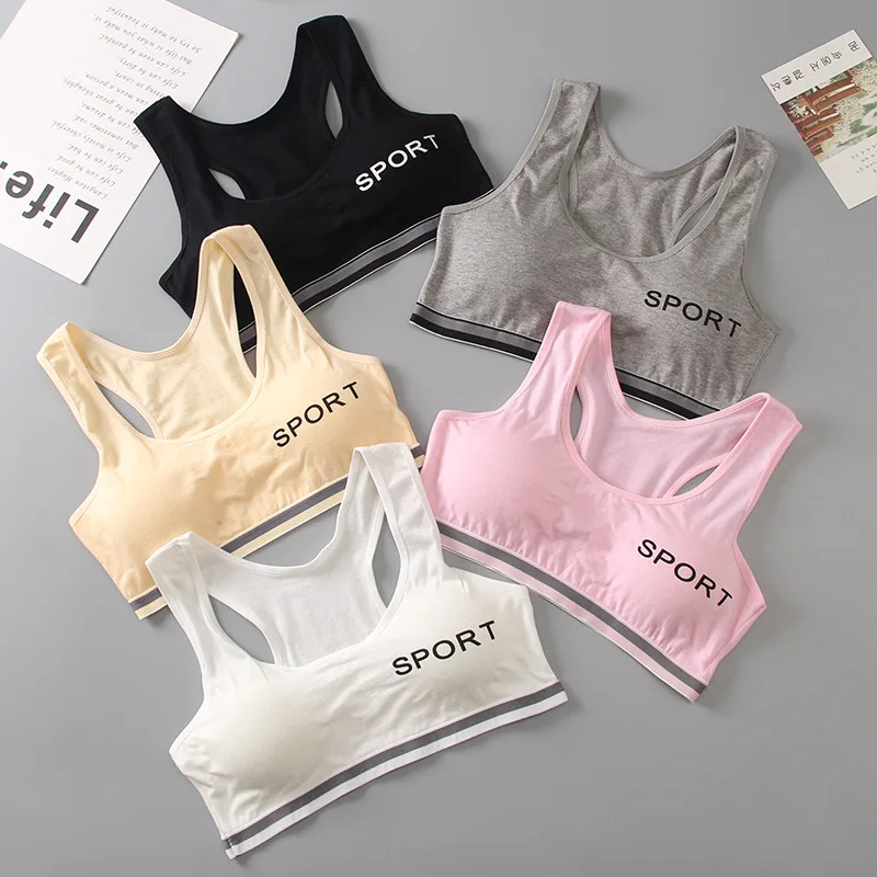 Teen girls underwear soft cotton candy print bra child bra kids thin cup wireless underwear sport bra for girls ZN23
Teen girls underwear soft cotton candy print bra child bra kids thin cup wireless underwear sport bra for girls ZN23