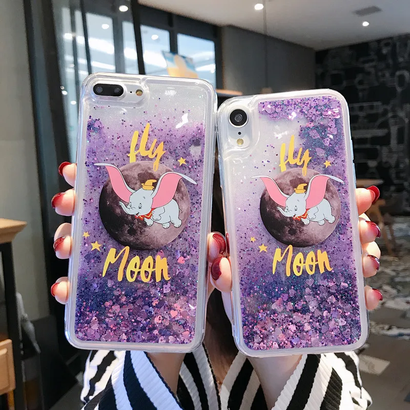 Zxtrby Dynamic Quicksand Dumbo Phone Case for iPhone 6 7 8Plus X XS XR XS Max All Inclusive Glitter Back Cover Phone Shell Coque
Zxtrby Dynamic Quicksand Dumbo Phone Case for iPhone 6 7 8Plus X XS XR XS Max All Inclusive Glitter Back Cover Phone Shell Coque