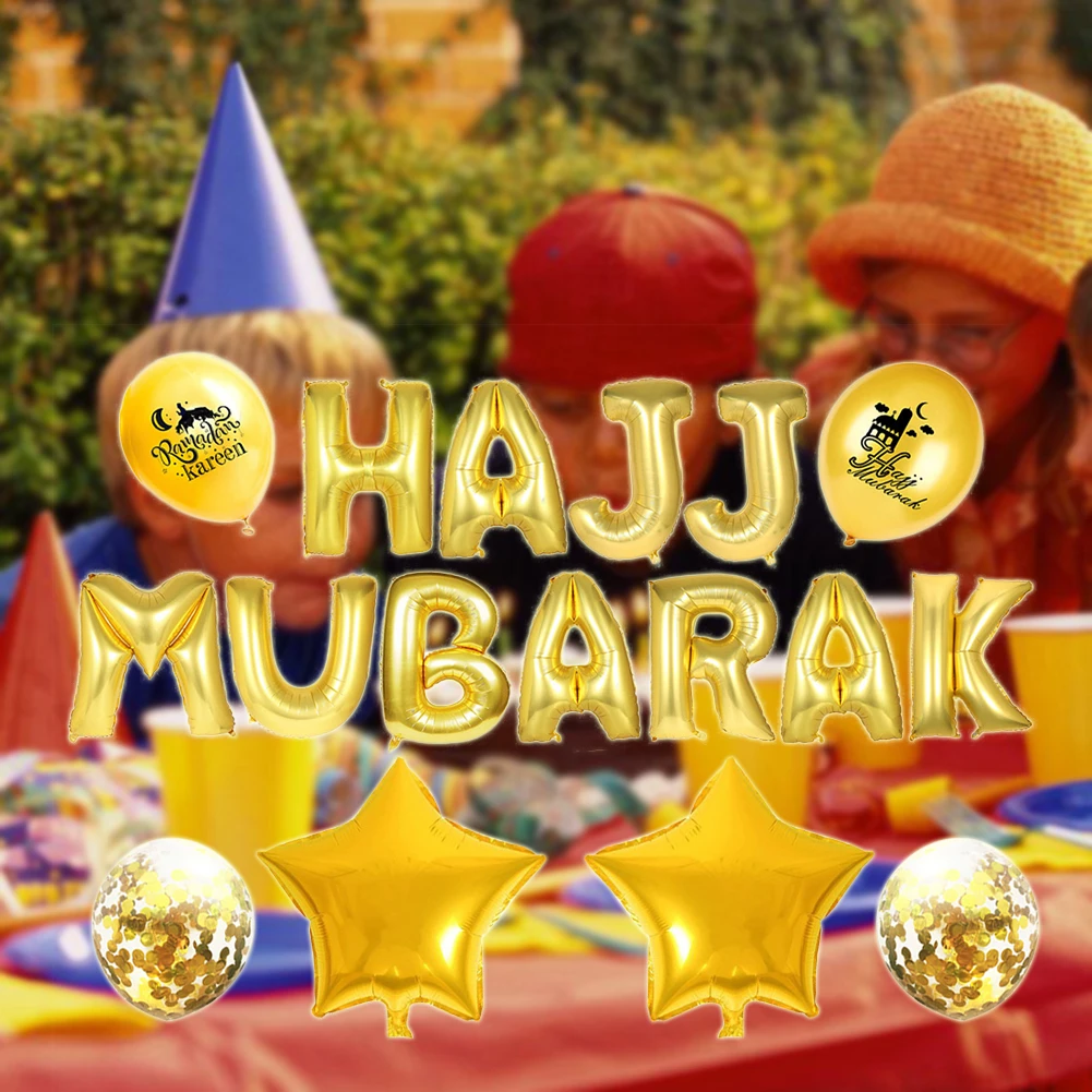 haohao 6 pi/èces//Ensemble Eid Mubarak Ramadan caf/é Fleur pulv/érisation pochoirs g/âteau d/écoration Bricolage mod/èle Sucre Poudre Tamis Blanc