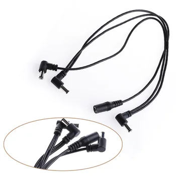 3 Way Daisy Chain Cable For Electric Guitar Effect Pedal Right Angle Round Jacks L15
3 Way Daisy Chain Cable For Electric Guitar Effect Pedal Right Angle Round Jacks L15