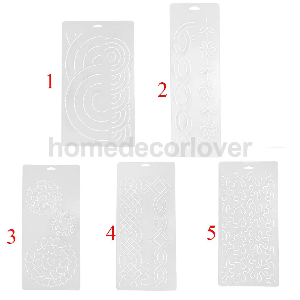 Multi Shaped Stencil Plastic Quilting Template Quilt Tool for Patchwork Painting DIY Sewing Craft Tools
Multi Shaped Stencil Plastic Quilting Template Quilt Tool for Patchwork Painting DIY Sewing Craft Tools