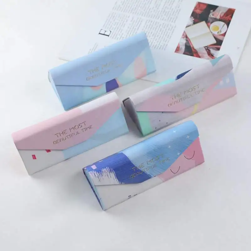 Triangle Folding Glasses Case Portable Simple Sunglasses Box Eyeglass Storage Box Carry Bag
Triangle Folding Glasses Case Portable Simple Sunglasses Box Eyeglass Storage Box Carry Bag