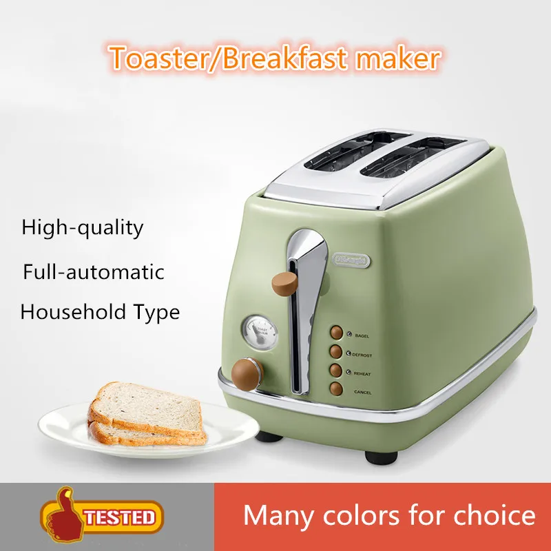 220V Electric Toasters Breakfast Maker Full-automatic 2 pieces Bread Toasting Machine
220V Electric Toasters Breakfast Maker Full-automatic 2 pieces Bread Toasting Machine