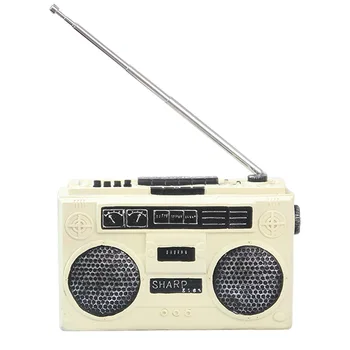 Zakka Retro Nostalgic Radio TV Resin Ornaments Creative Old TV Radio Figurines Home Cafe Store Decoration Gift Antique Imitation
Zakka Retro Nostalgic Radio TV Resin Ornaments Creative Old TV Radio Figurines Home Cafe Store Decoration Gift Antique Imitation