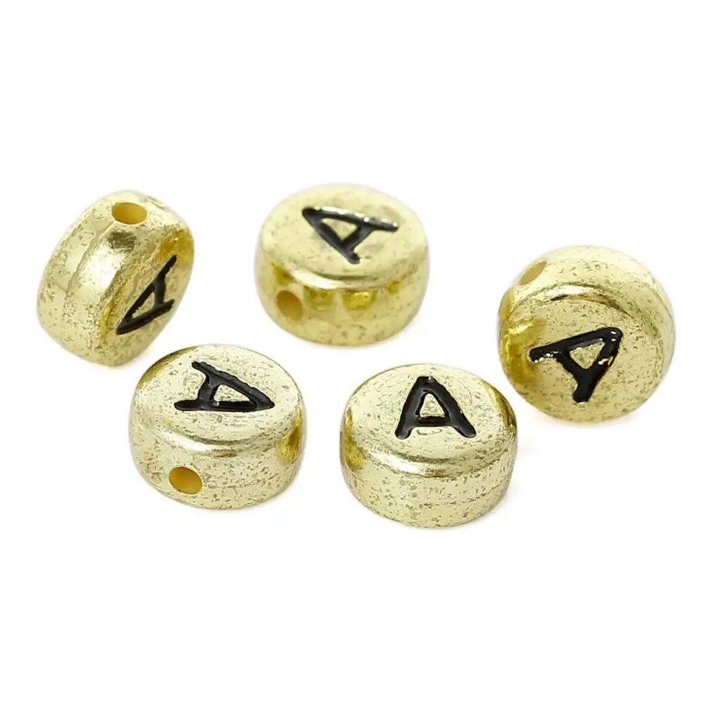 DoreenBeads Acrylic Spacer Beads Round golden Tone Letter Pattern About 7.0mm( 2/8") Dia, Hole: Approx 1.0mm, 35 PCs 2015 new
DoreenBeads Acrylic Spacer Beads Round golden Tone Letter Pattern About 7.0mm( 2/8") Dia, Hole: Approx 1.0mm, 35 PCs 2015 new