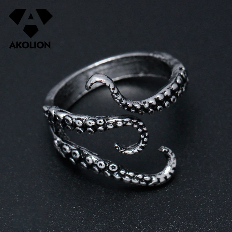 AKOLION 2019 New Men/Women Accessories Octopus Opening Restoration Individuality Jewelry Euro-American Adjustable Rings Btjz--2
AKOLION 2019 New Men/Women Accessories Octopus Opening Restoration Individuality Jewelry Euro-American Adjustable Rings Btjz--2