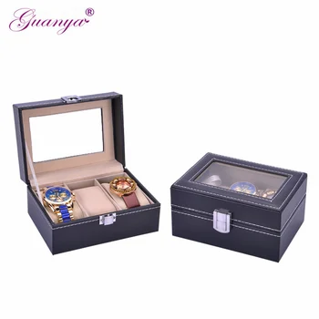 Guanya many Grids Black PU Leather Watch Box Jewelry Storage Holder Case Display Box Transparant Watch Box Luxury Gift Organizer
Guanya many Grids Black PU Leather Watch Box Jewelry Storage Holder Case Display Box Transparant Watch Box Luxury Gift Organizer