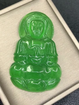 Only One ! Natural Emerald Guanyin Bodhisattva Pendant Necklace Sweater Chain Jewelry Gift Wholesale
Only One ! Natural Emerald Guanyin Bodhisattva Pendant Necklace Sweater Chain Jewelry Gift Wholesale