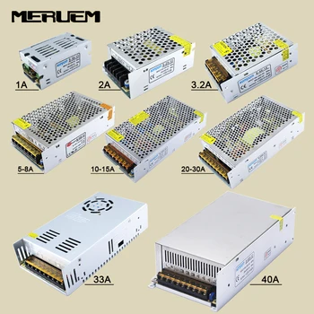 10W-400W lighting Transformers AC 85V -265V to DC 12V Switch Power Supply Adapter Converter For RGB LED Strip light Driver
10W-400W lighting Transformers AC 85V -265V to DC 12V Switch Power Supply Adapter Converter For RGB LED Strip light Driver