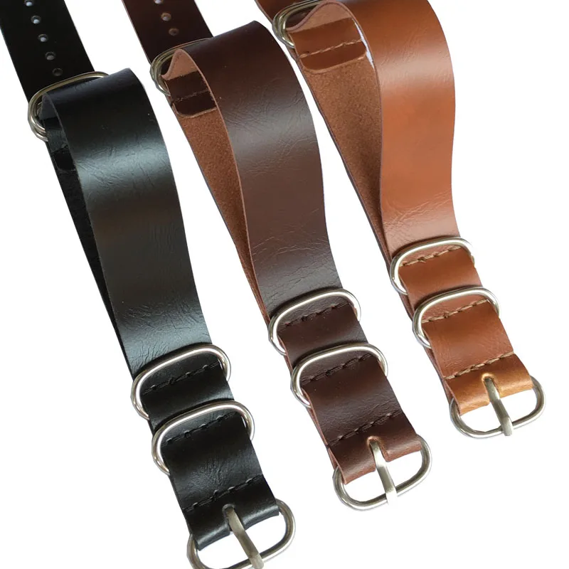 Buy 2 Get 20% OFF) Nato black Brown Ring Buckle 18mm Watchbands Men Women Casual Watches Strap Wristwatch Band zulu Leather
Buy 2 Get 20% OFF) Nato black Brown Ring Buckle 18mm Watchbands Men Women Casual Watches Strap Wristwatch Band zulu Leather