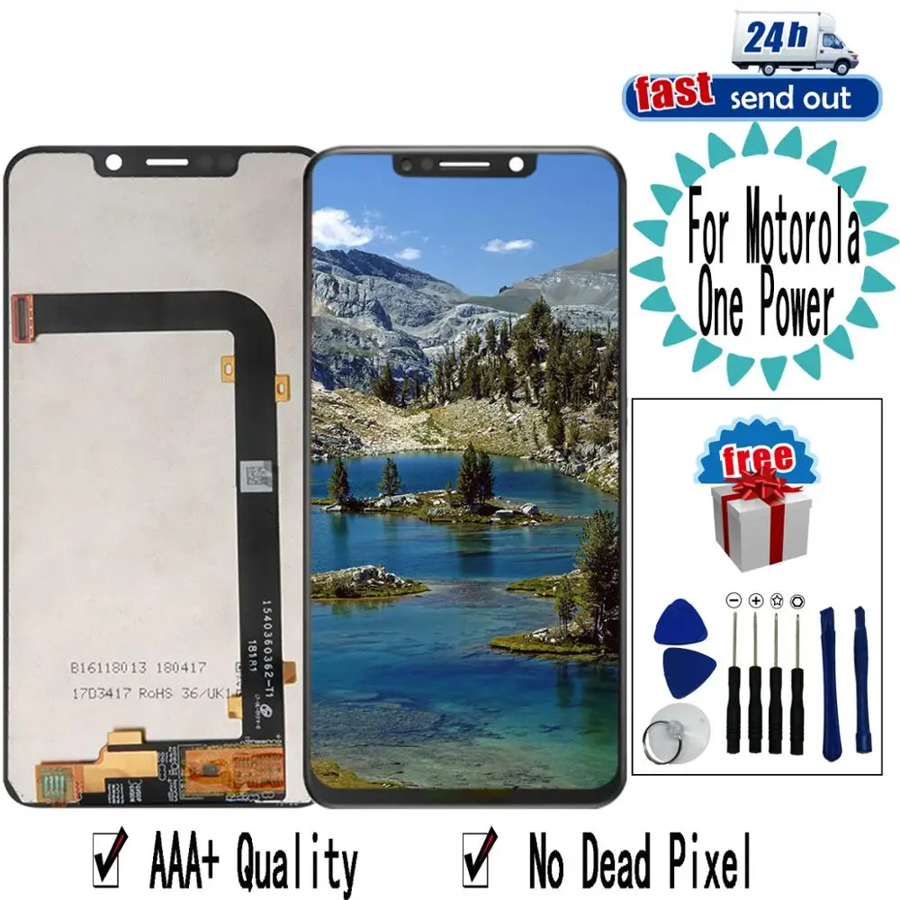 6.2" P30 Note LCD For Motorola Moto One Power LCD Display XT1942 Screen Digitizer Assembly Replacement For MotoOne P30Play
6.2" P30 Note LCD For Motorola Moto One Power LCD Display XT1942 Screen Digitizer Assembly Replacement For MotoOne P30Play