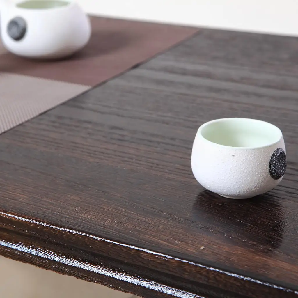 В Японском стиле татами журнальный столик античный деревянный стол на