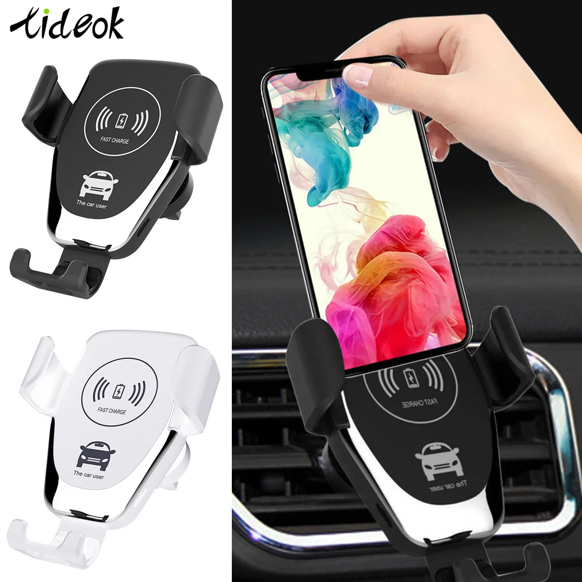 Wireless Car Fast Charger 10W Charging Stand Mobile Phone Holder For IPhone Xr Max For Millet MIX 2S Huawei Mate 20 Pro RS
Wireless Car Fast Charger 10W Charging Stand Mobile Phone Holder For IPhone Xr Max For Millet MIX 2S Huawei Mate 20 Pro RS