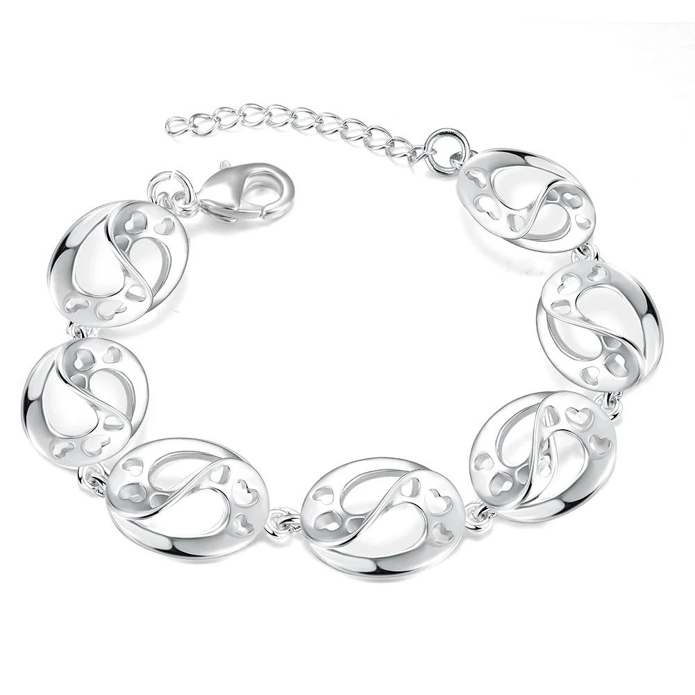 JEXXI New Valentines Gift Jewelry Fine 925 Sterling Silver Pretty Design Bracelets Bangles Woman Wedding Engagement Accessories
JEXXI New Valentines Gift Jewelry Fine 925 Sterling Silver Pretty Design Bracelets Bangles Woman Wedding Engagement Accessories