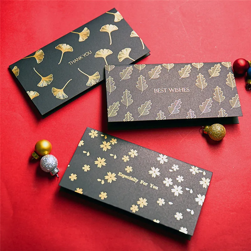 High-End Business Black Thank You Cards Holiday Card birthday gift cards Universal festival expression grateful greeting cards
High-End Business Black Thank You Cards Holiday Card birthday gift cards Universal festival expression grateful greeting cards