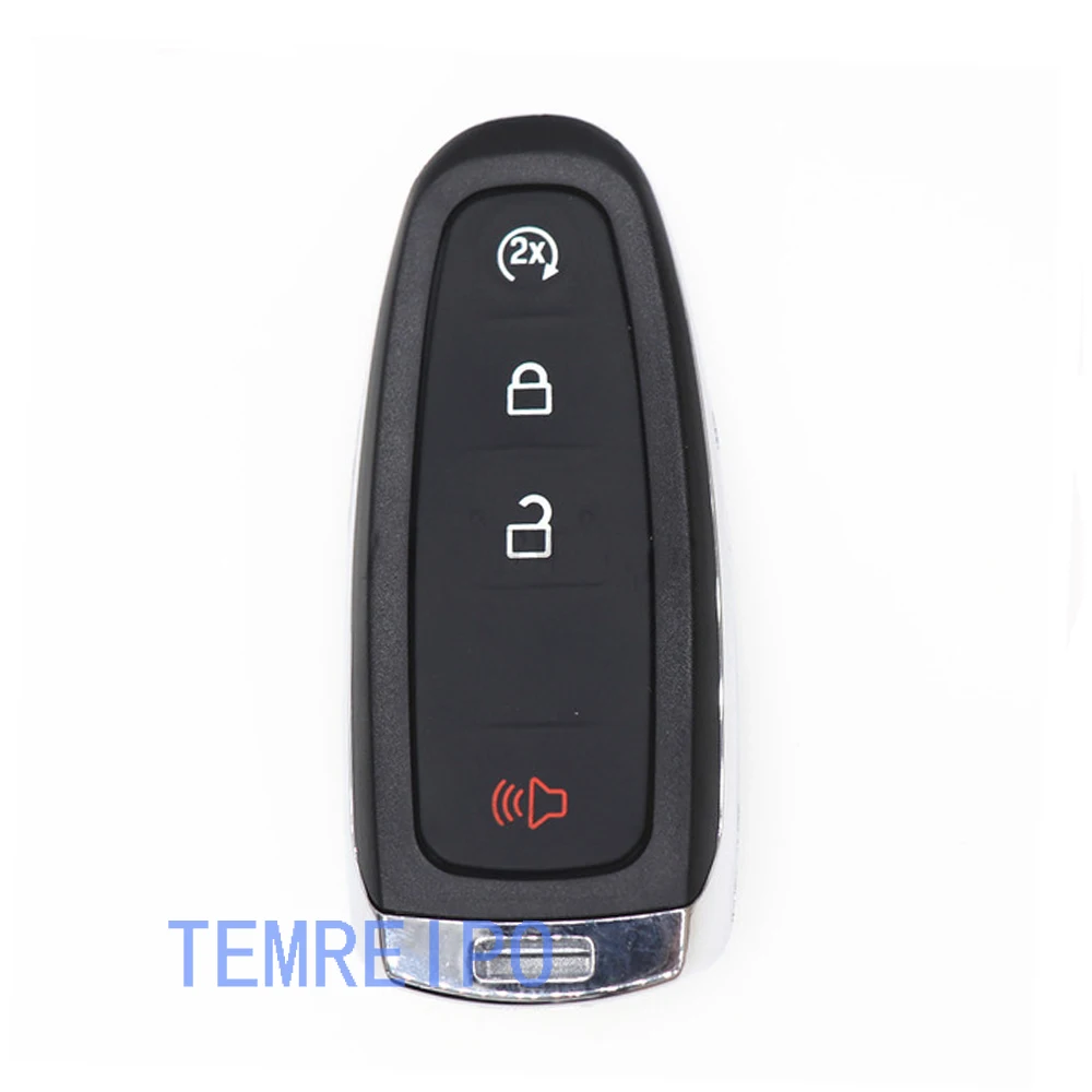 

4 5 Buttons Smart Remote Key for Ford Explorer Edge Escape Flex Taurus Key Shell Cover Case Fob with Uncut Blade No Chip