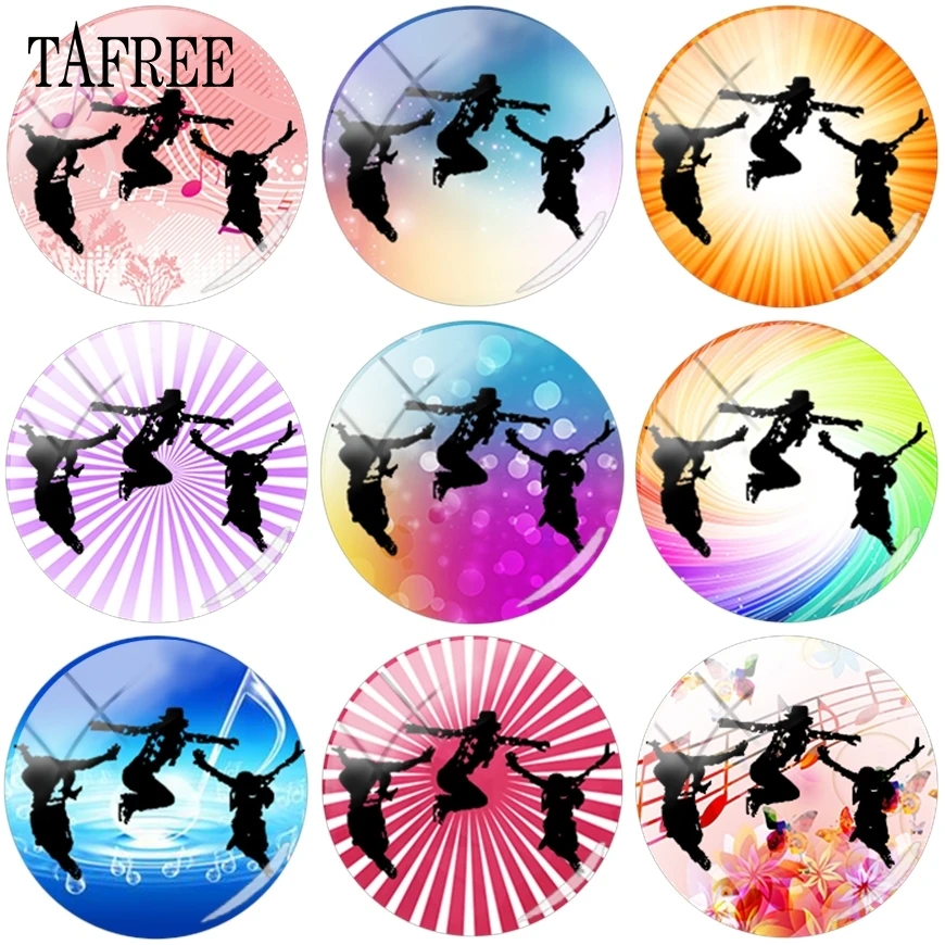TAFREE Street Dance Dancing Pose 16mm 18mm DIY Glass Cabochon Beads Pattern Dome Cameo Pendants Settings Jewelry
TAFREE Street Dance Dancing Pose 16mm 18mm DIY Glass Cabochon Beads Pattern Dome Cameo Pendants Settings Jewelry