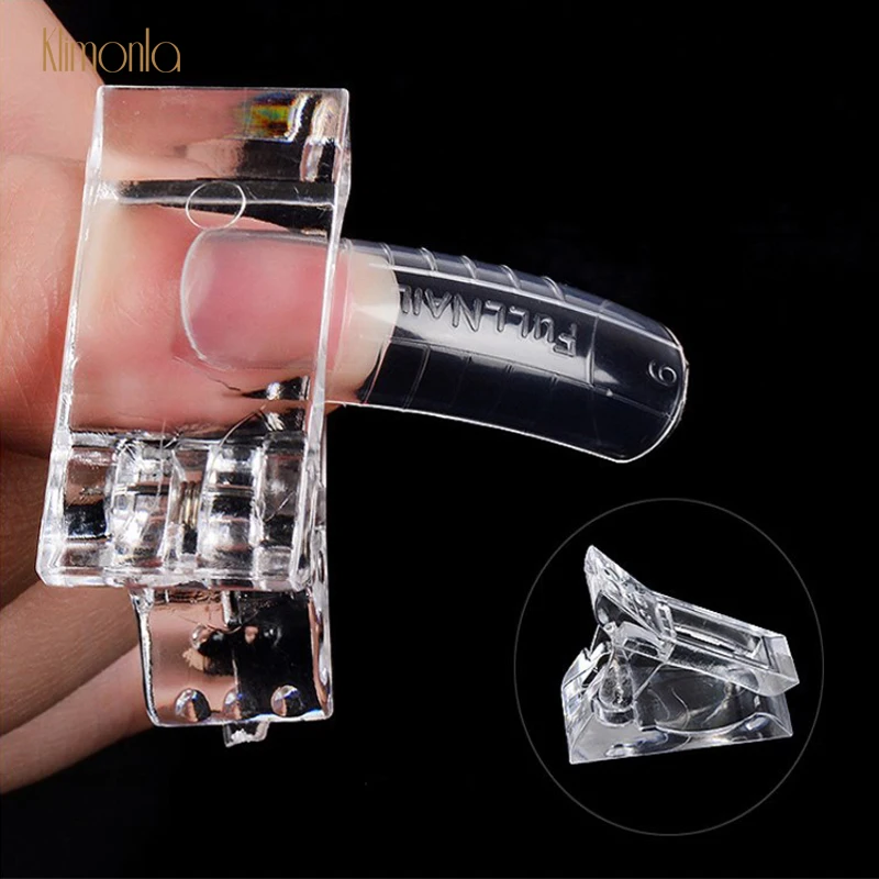 10PCS Acrylic Transparent Nail Art Crystal Clip Quick Building Gel Extension Nail Form Tips For UV Gel Manicure Mold Beauty Tool
10PCS Acrylic Transparent Nail Art Crystal Clip Quick Building Gel Extension Nail Form Tips For UV Gel Manicure Mold Beauty Tool