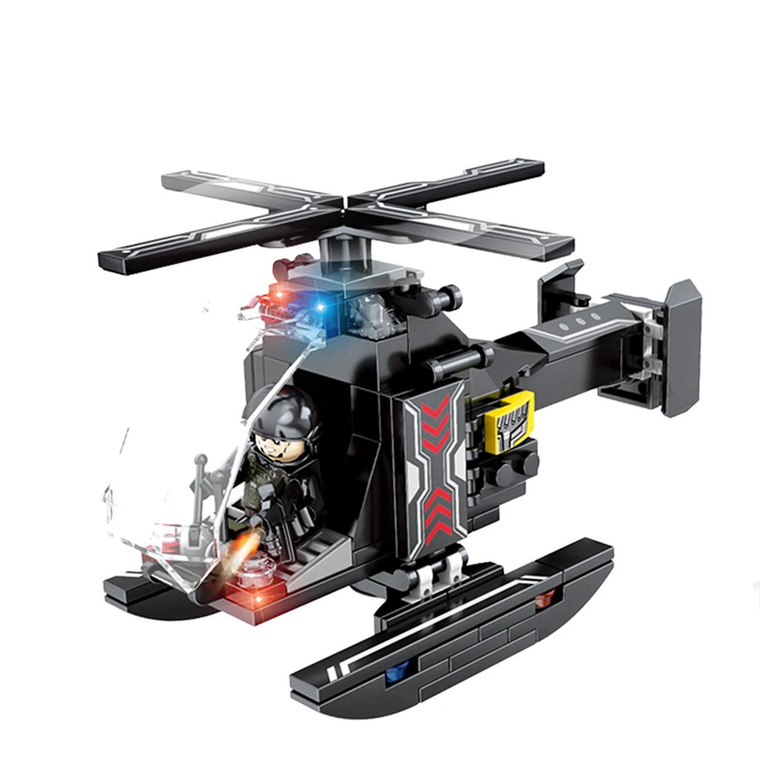 DIY Small Particle Military Theme Building Block Playset Black Hawk Special Team Series Assembly Toys for Children Playing Gift
DIY Small Particle Military Theme Building Block Playset Black Hawk Special Team Series Assembly Toys for Children Playing Gift