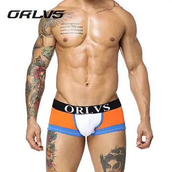 ORLVS Brand Men Underwear Boxer Cotton Gay Boxer Men Sexy Men Boxer Ventilate Plus Size 4 Colors M-2Xl Underwear Men
ORLVS Brand Men Underwear Boxer Cotton Gay Boxer Men Sexy Men Boxer Ventilate Plus Size 4 Colors M-2Xl Underwear Men