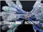 Free shipping 100pcs lot DC5V input 9mm blue color led pixel module IP66 0.1W