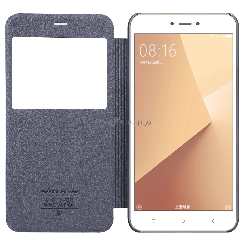 Xiaomi Redmi Note 5A Case Xiaomi Redmi Note 5A Prime Nillkin Original Sparkle leather Case Cover with window design
Xiaomi Redmi Note 5A Case Xiaomi Redmi Note 5A Prime Nillkin Original Sparkle leather Case Cover with window design
