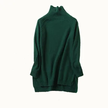 100%goat cashmere thick knit turtleneck women fashion pullover sweater wide loose open-hem 4colors one&over size
100%goat cashmere thick knit turtleneck women fashion pullover sweater wide loose open-hem 4colors one&over size
