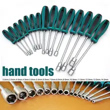 1Pc 3MM-14MM Socket Wrench Screwdriver Metal Hex Nut Key Manual Tool Screwdriver Mechanical Workshop Tools Small Socket Wrench
1Pc 3MM-14MM Socket Wrench Screwdriver Metal Hex Nut Key Manual Tool Screwdriver Mechanical Workshop Tools Small Socket Wrench