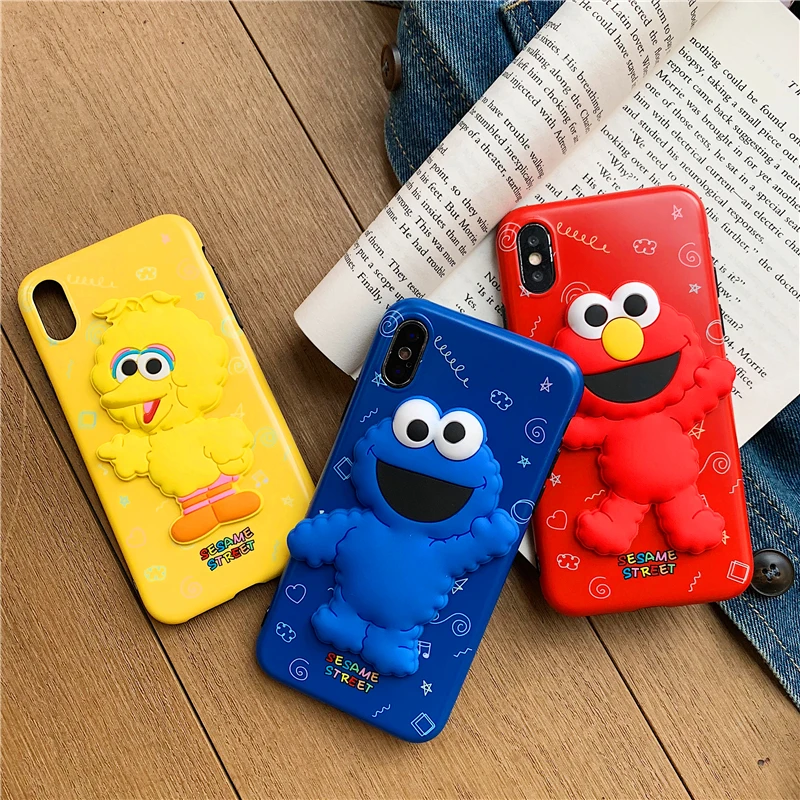 captivating yellow Red, blue cute 3d Sesame Street phone Case For Apple iphone 6 6s 7 8 Plus X XS XR MAX
captivating yellow Red, blue cute 3d Sesame Street phone Case For Apple iphone 6 6s 7 8 Plus X XS XR MAX
