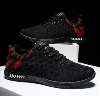 Spring and Autumn Fyknit Casual Shoes Breathable Old Beijing Cloth Shoes Men's Shoes Non-slip Youth Tide Net Shoes Men
Spring and Autumn Fyknit Casual Shoes Breathable Old Beijing Cloth Shoes Men's Shoes Non-slip Youth Tide Net Shoes Men