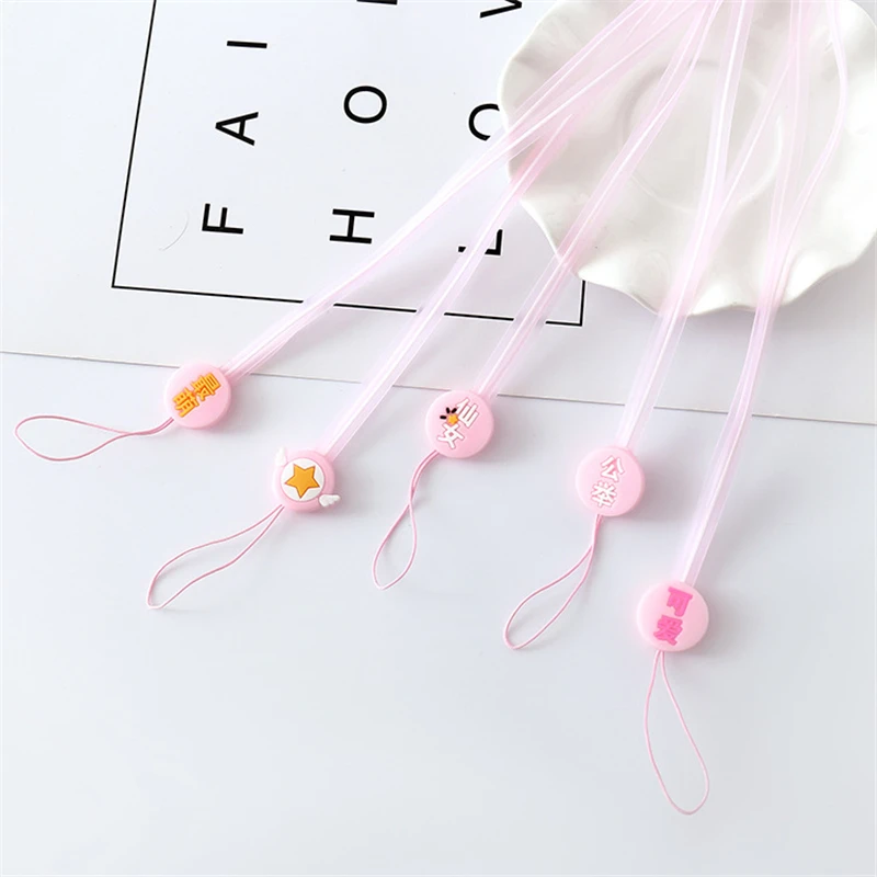 TJHSZKL cute pink cartoon mobile phone lanyard key certificate gym mobile phone with USB ID clip DIY mobile phone lanyard
TJHSZKL cute pink cartoon mobile phone lanyard key certificate gym mobile phone with USB ID clip DIY mobile phone lanyard