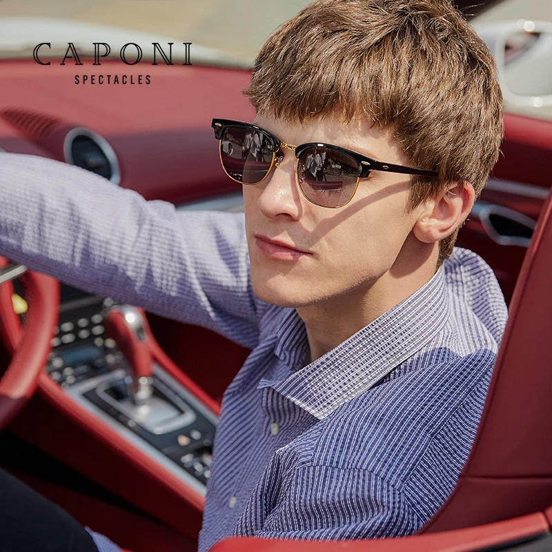 Caponi Polarized Cat Eye Sunglasses Women Men Luxury Original Brand Photochromic Sun Glasses Shade For Male Female BS3101
Caponi Polarized Cat Eye Sunglasses Women Men Luxury Original Brand Photochromic Sun Glasses Shade For Male Female BS3101
