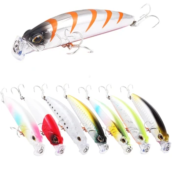 Jerkbaits Wobbler Minnow Lure Fishing Lures Artificial Bait 7.5cm 10.2g 8pcs Floating Minnows Bass Peche Carp Fly Fishing
Jerkbaits Wobbler Minnow Lure Fishing Lures Artificial Bait 7.5cm 10.2g 8pcs Floating Minnows Bass Peche Carp Fly Fishing