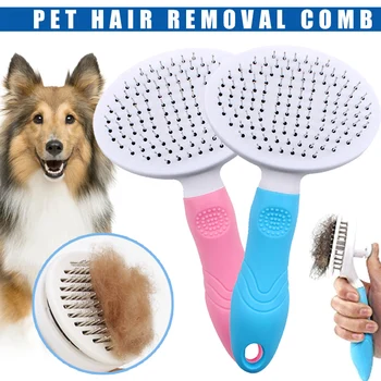 Self-Cleaning Grooming Brushes Comb Comfortable Deshedding Tool for Pet Dog Cat LBShipping
Self-Cleaning Grooming Brushes Comb Comfortable Deshedding Tool for Pet Dog Cat LBShipping