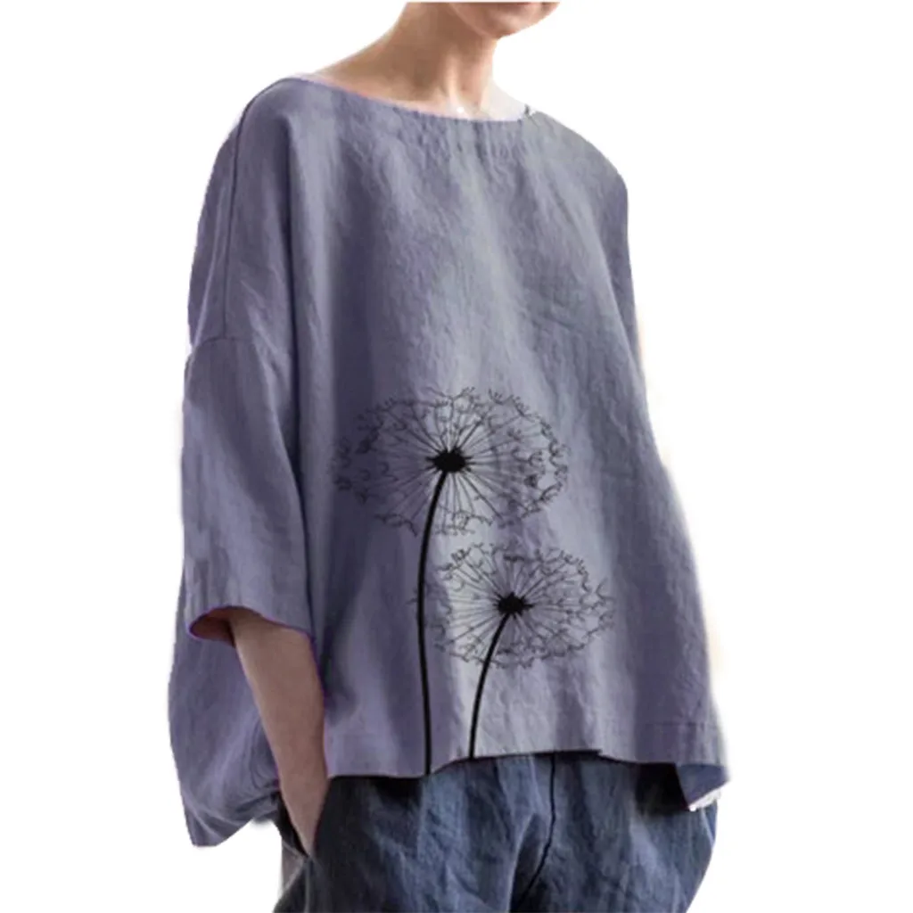 Women Casual Plus Size Solid Print Linen Loose Daily Blouses Long sleeve plus size Beach Shirt tunic Tops female Blouse *XSL
Women Casual Plus Size Solid Print Linen Loose Daily Blouses Long sleeve plus size Beach Shirt tunic Tops female Blouse *XSL
