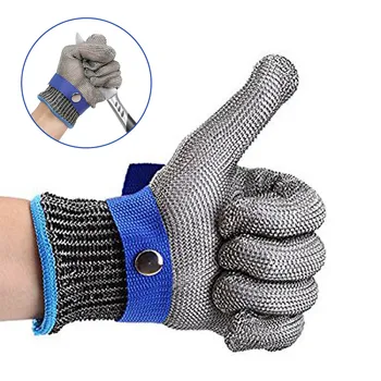 1pc Safety Cut Proof Stab Resistant Stainless Steel Gloves Metal Mesh Butcher Tool Glove ZJ55
1pc Safety Cut Proof Stab Resistant Stainless Steel Gloves Metal Mesh Butcher Tool Glove ZJ55