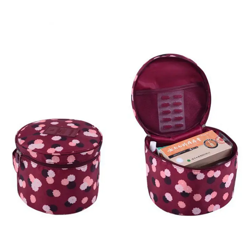 Round Travel Cosmetic Bag Nylon Wash Bag Dressing Box Storage Toiletry Bag makeup bag
Round Travel Cosmetic Bag Nylon Wash Bag Dressing Box Storage Toiletry Bag makeup bag