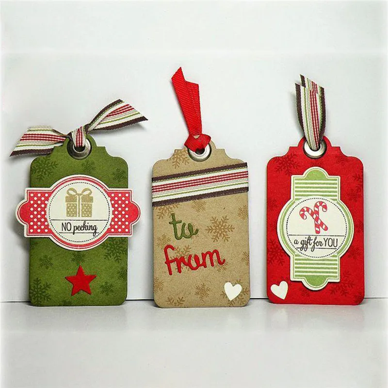 InLoveArts 6PCS/lot DIY Christmas Tag Metal Cutting Dies Crafts Card Dies Embossing Stencil 99*64mm Scrapbooking New 2019
InLoveArts 6PCS/lot DIY Christmas Tag Metal Cutting Dies Crafts Card Dies Embossing Stencil 99*64mm Scrapbooking New 2019
