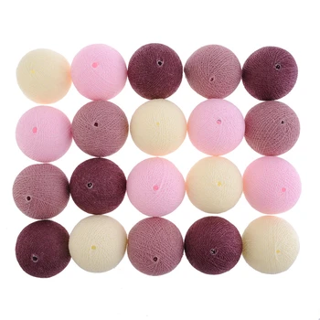 Cotton Led Christmas Ball String Lights X'Mas Decoration Lighting Weeding Party Home Decoration Colorful LED Lighting String
Cotton Led Christmas Ball String Lights X'Mas Decoration Lighting Weeding Party Home Decoration Colorful LED Lighting String