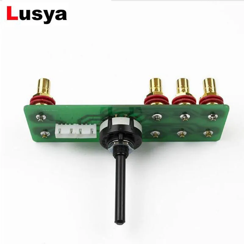 DIY 2 channel 3-speed audio source input selector switch LORLIN-UK copper-plated silver source selection circuit board A10-009
DIY 2 channel 3-speed audio source input selector switch LORLIN-UK copper-plated silver source selection circuit board A10-009