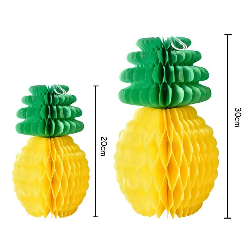 20cm/30cm Tissue Pineapple Honeycomb Paper Balls Hawaiian Party Decorations Wedding Bridal Baby Shower Party Favor Supplies
20cm/30cm Tissue Pineapple Honeycomb Paper Balls Hawaiian Party Decorations Wedding Bridal Baby Shower Party Favor Supplies