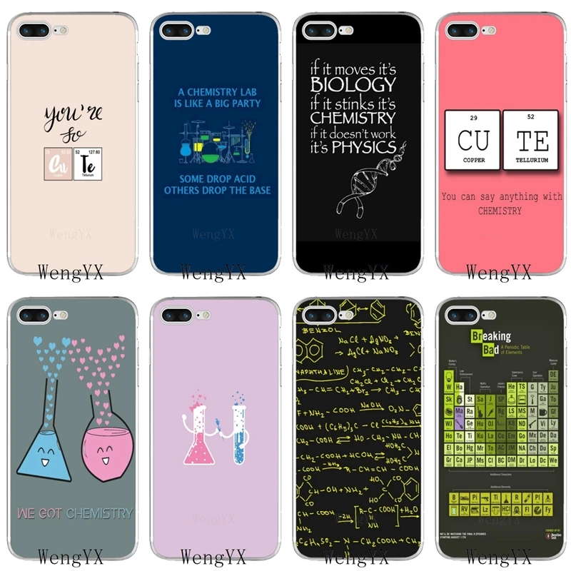 Science chemistry slim silicone TPU Soft phone case For iPhone X 8 8plus 7 7plus 6 6s plus 5 5s 5c SE 4 4s
Science chemistry slim silicone TPU Soft phone case For iPhone X 8 8plus 7 7plus 6 6s plus 5 5s 5c SE 4 4s