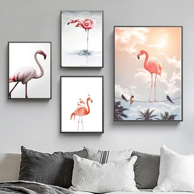Nordic Flamingo Poster Canvas Sunshine Modern Painting Minimalist Print Wall Art Picture Home Decoration Living Room Bedroom
Nordic Flamingo Poster Canvas Sunshine Modern Painting Minimalist Print Wall Art Picture Home Decoration Living Room Bedroom