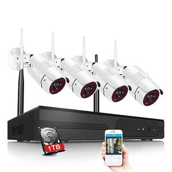 Wireless 4CH/8CH CCTV System Wifi NVR Kit IP Camera Record Outdoor Indoor VandalProof Bullet IP Camera Wifi 720P System
Wireless 4CH/8CH CCTV System Wifi NVR Kit IP Camera Record Outdoor Indoor VandalProof Bullet IP Camera Wifi 720P System