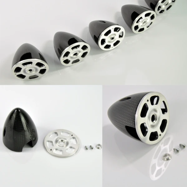 1pc Carbon Fiber Spinner For RC Electric Airplane 2 Blades Propeller 1.75 2 2.25 2.5 3 3.5 4 inch
1pc Carbon Fiber Spinner For RC Electric Airplane 2 Blades Propeller 1.75 2 2.25 2.5 3 3.5 4 inch