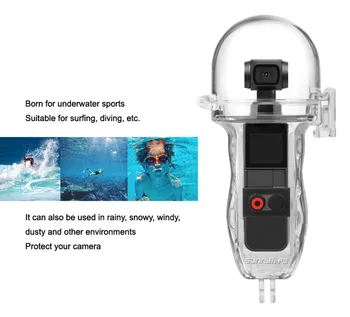 Sunnylife 60 Meters Waterproof Protective Housing Case Diving Shell For DJI OSMO POCKET Gimbal Action Camera Gopro Accessories
Sunnylife 60 Meters Waterproof Protective Housing Case Diving Shell For DJI OSMO POCKET Gimbal Action Camera Gopro Accessories