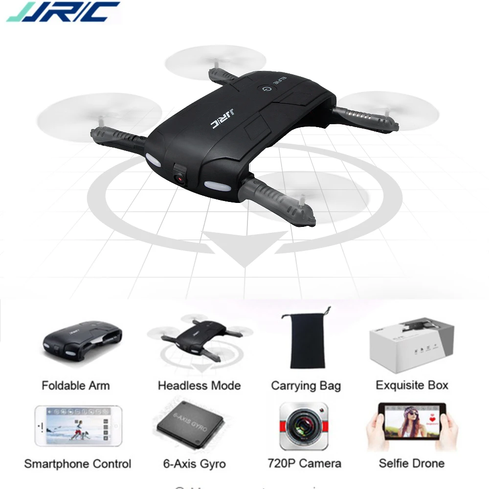 JJRC H37 Mini Drone With 720P Rotating 60°Camera Foldable WiFi Control FPV Helicopter Pocket Portable RC Quadcopter Selfie Drone
JJRC H37 Mini Drone With 720P Rotating 60°Camera Foldable WiFi Control FPV Helicopter Pocket Portable RC Quadcopter Selfie Drone