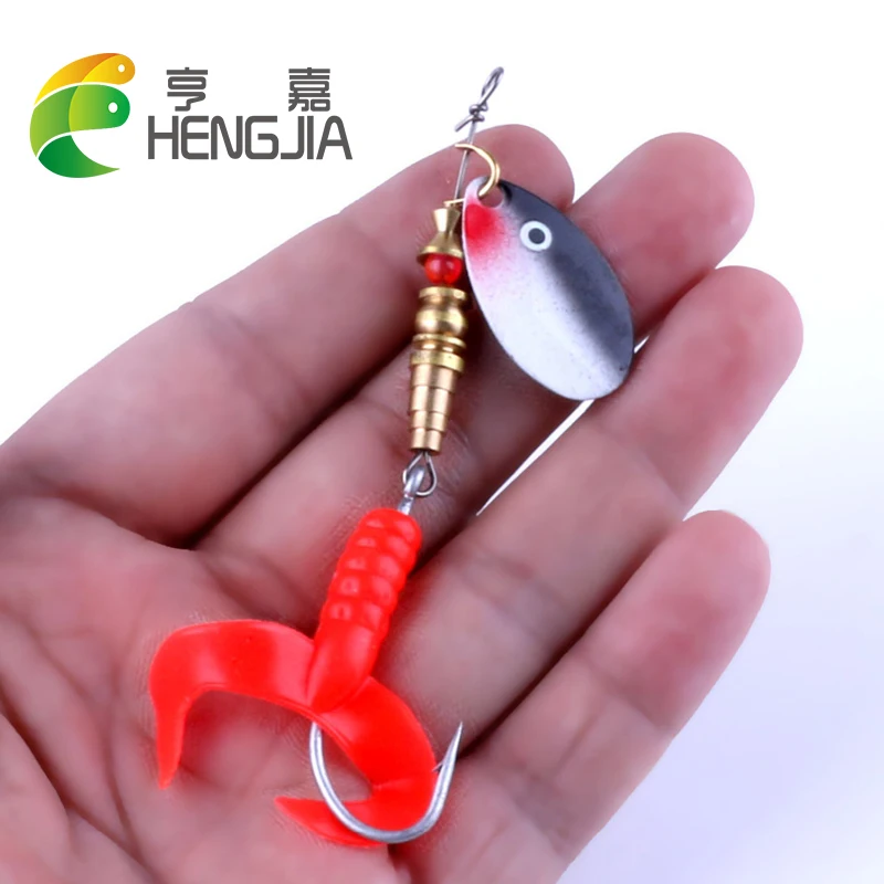 HENGJIA 7.1g 9.5cm hard metal trolling spinnerbaits wobbler pike carp trout catfish fishing baits blade sequins spoons takles
HENGJIA 7.1g 9.5cm hard metal trolling spinnerbaits wobbler pike carp trout catfish fishing baits blade sequins spoons takles