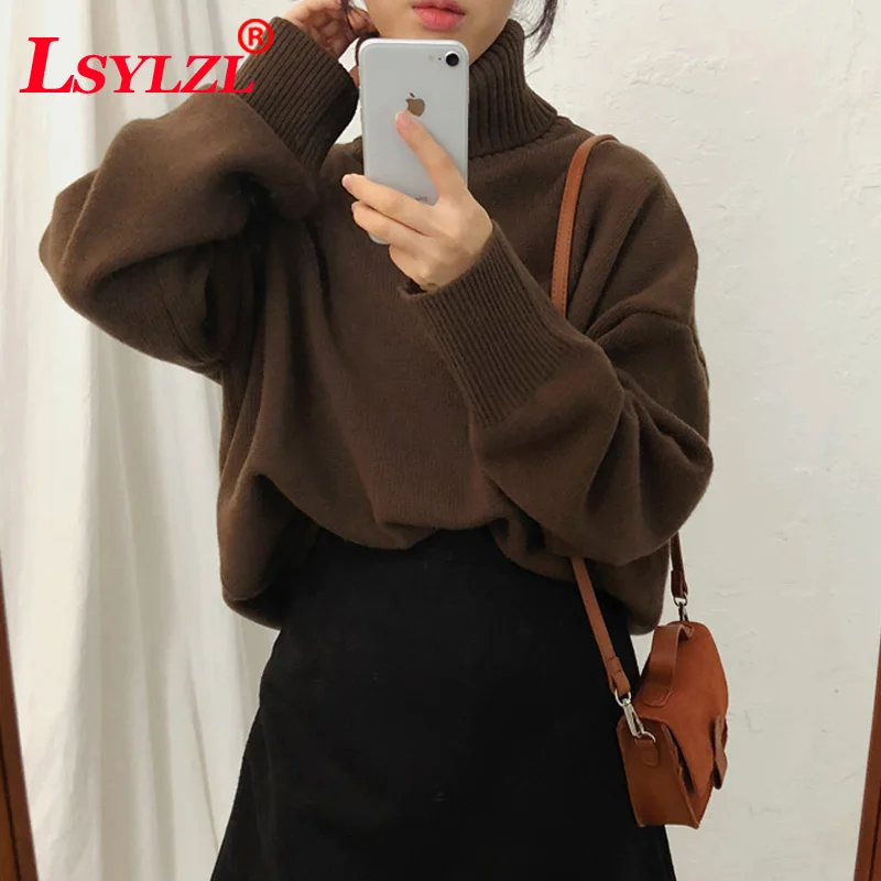 2019 Women Sweater autumn and winter korean chic style basic turtleneck sweaters womens sweaters and pullovers C614
2019 Women Sweater autumn and winter korean chic style basic turtleneck sweaters womens sweaters and pullovers C614