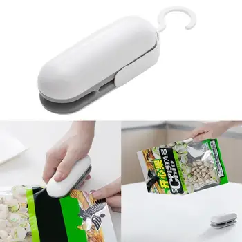 Mini Heater Package Sealer Clamps Mini Heat Sealing Packing Machine Automatic Heat Sealing Food Sealer Film Kitchen Household
Mini Heater Package Sealer Clamps Mini Heat Sealing Packing Machine Automatic Heat Sealing Food Sealer Film Kitchen Household